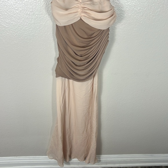 L'Academie by Marianna Marin Midi Dress in Neutral - Picture 8 of 10